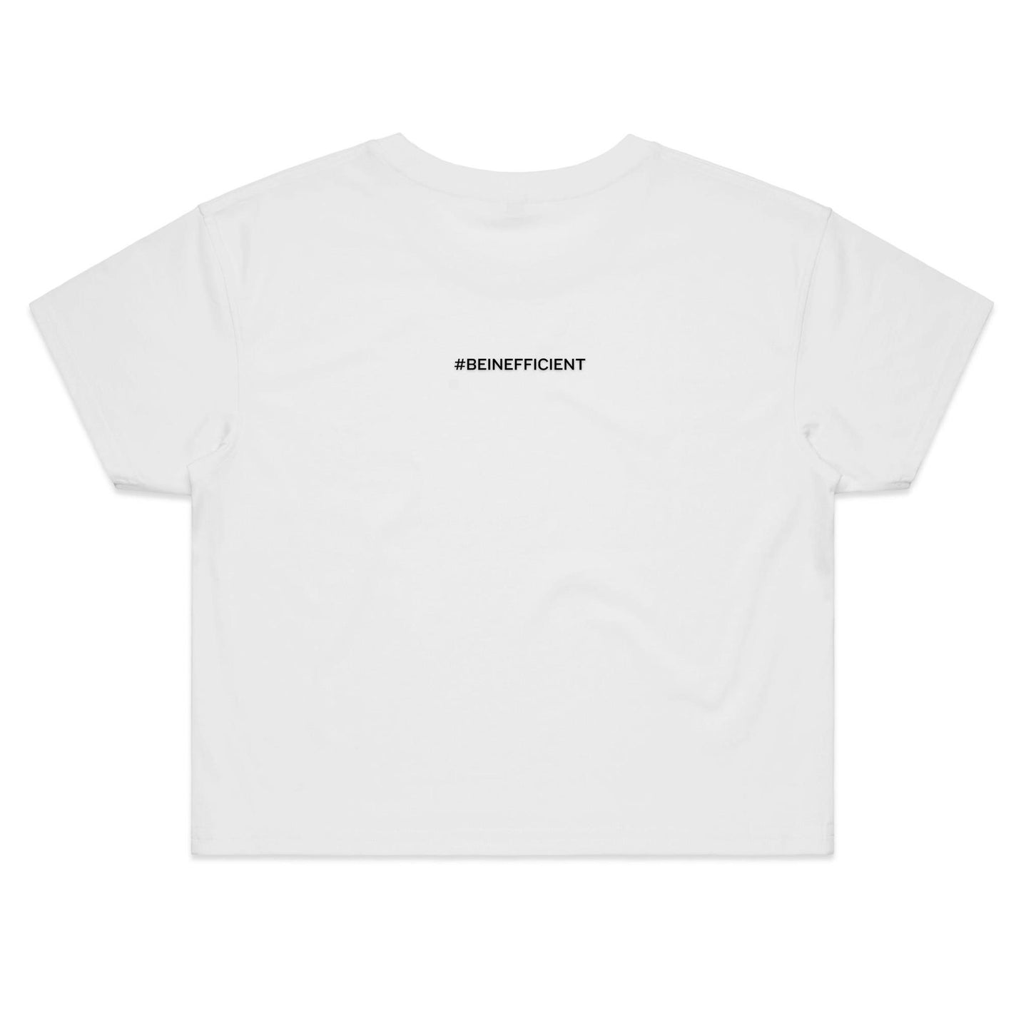 Shh - AS Colour - Women's Crop Tee - Downscale & Healthcare from Anywhere Online Shop