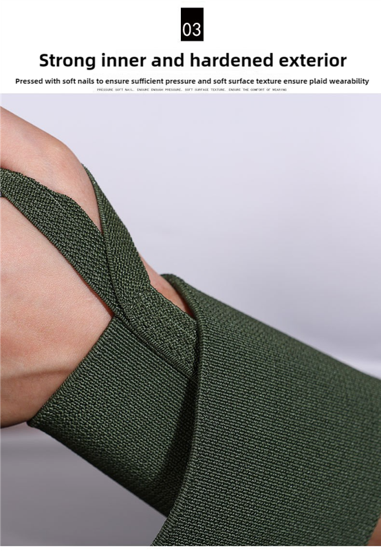 NNEDSZ 1 Pair Grey Heavy-Duty Gym Wrist Wraps for Weightlifting, Powerlifting, and Injury Prevention-4