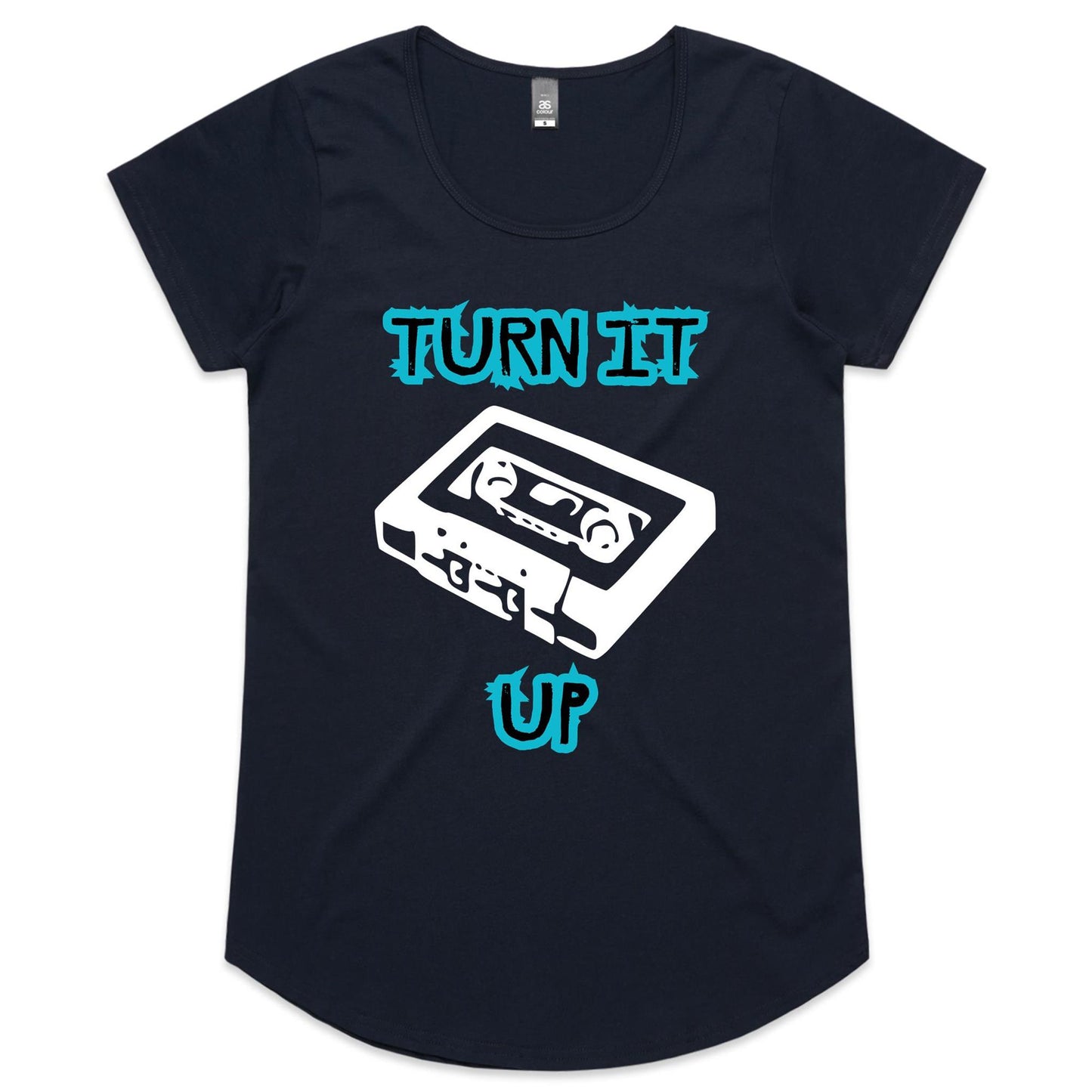 TURN IT UP! - AS Colour Mali - Womens Scoop Neck T-Shirt - Downscale & Healthcare from Anywhere Online Shop