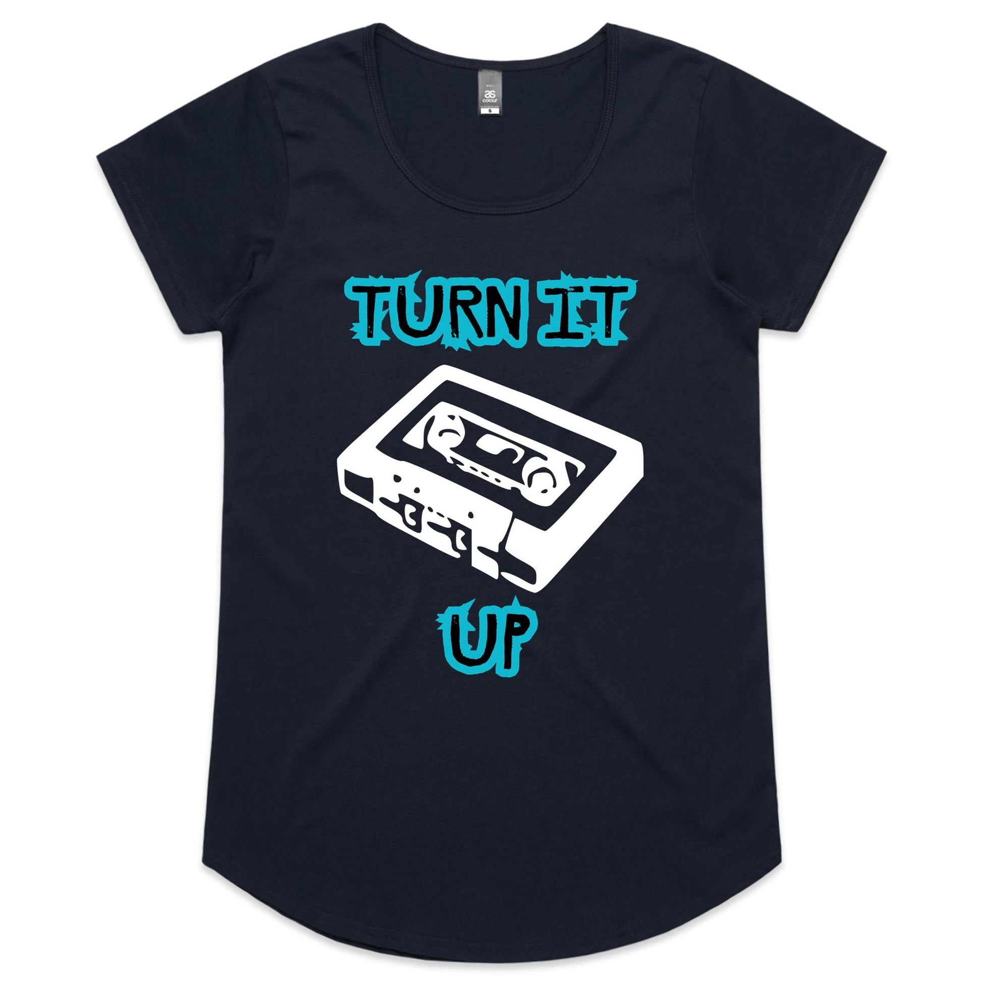TURN IT UP! - AS Colour Mali - Womens Scoop Neck T-Shirt - Downscale & Healthcare from Anywhere Online Shop