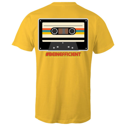 Retro #beinefficient cassette - Dance baby - AS Colour Staple - Mens T-Shirt