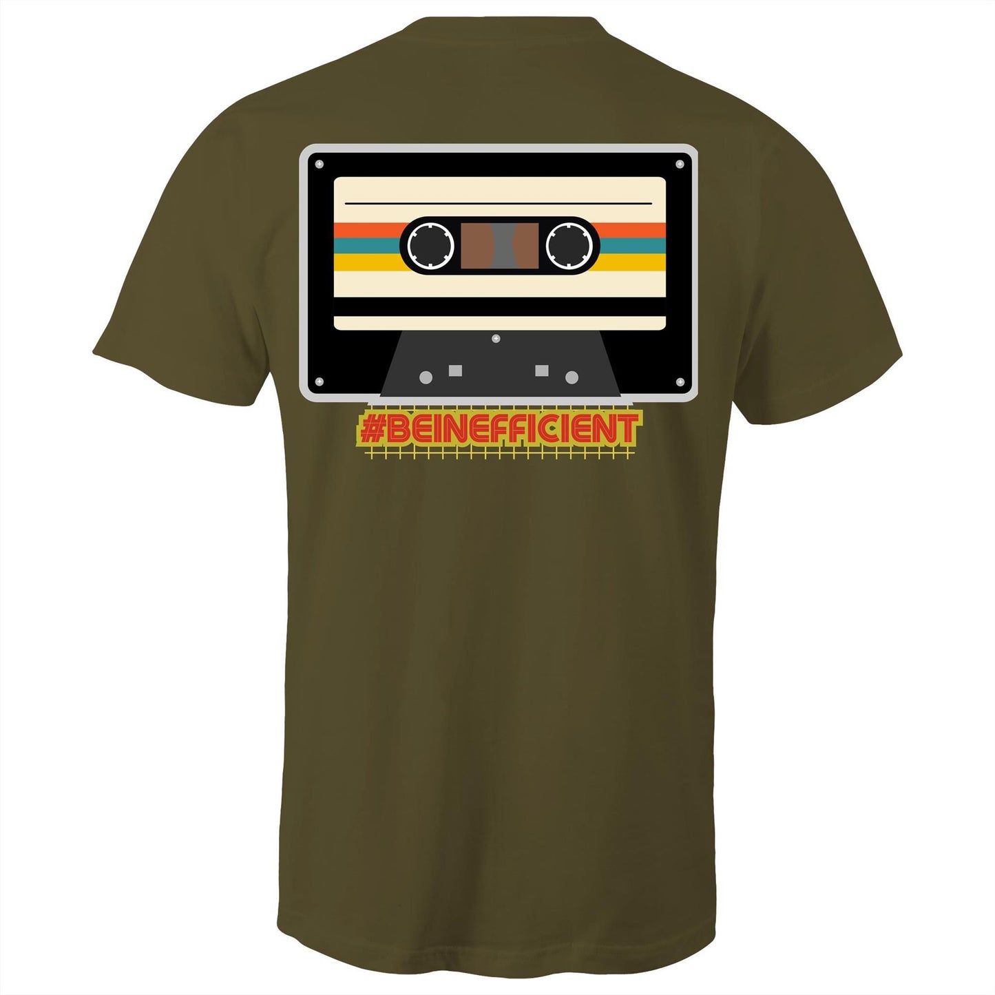 Retro #beinefficient cassette - Dance baby - AS Colour Staple - Mens T-Shirt