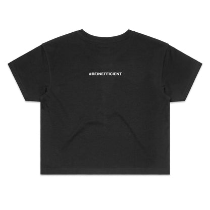 SHH - AS Colour - Women's Crop Tee - Downscale & Healthcare from Anywhere Online Shop