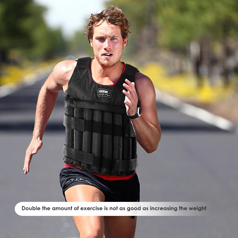 NNEOBA Adjustable Weighted Vest for Fitness Training-1