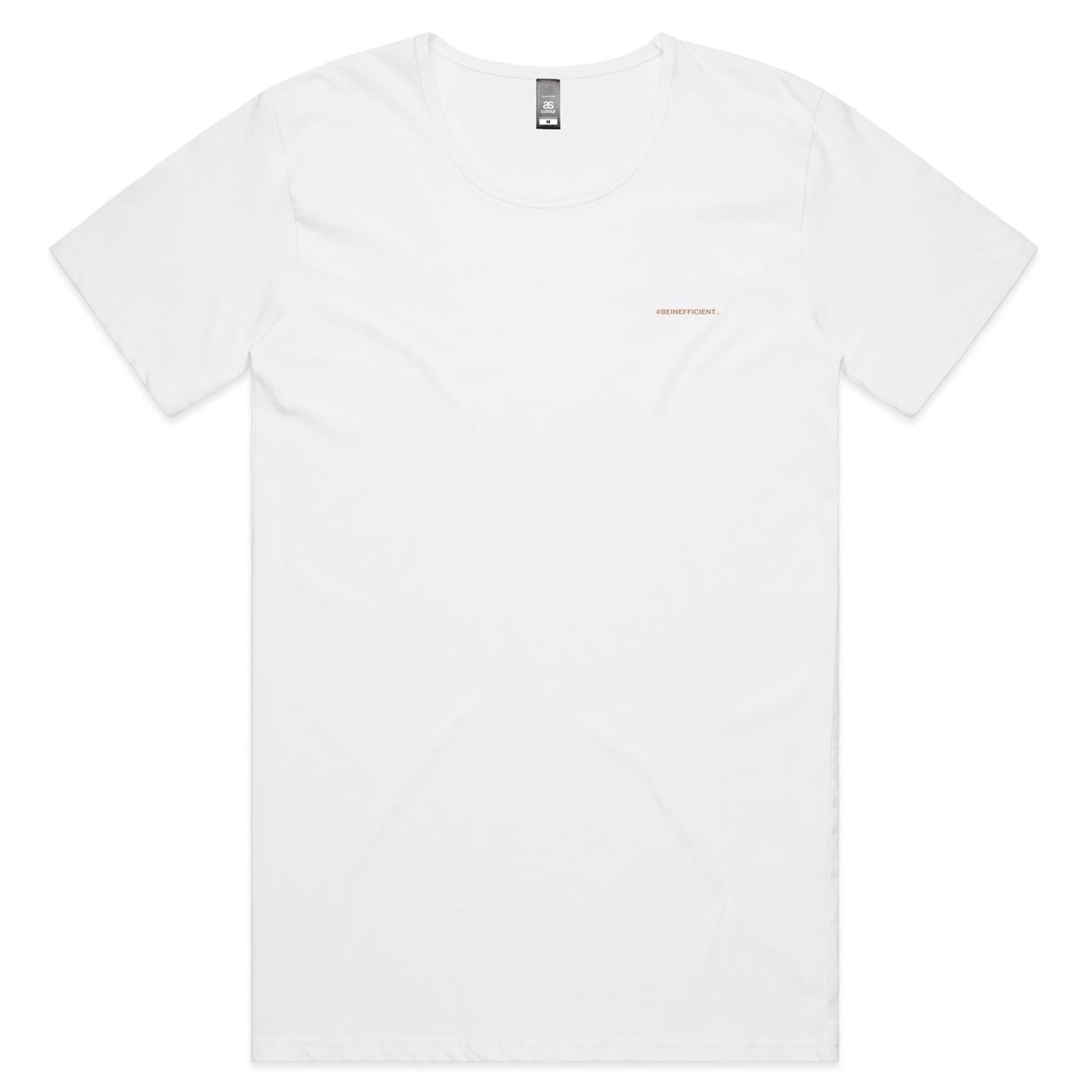 AS Colour Shadow - Mens Scoop Neck T-Shirt - #BEINEFFICIENT