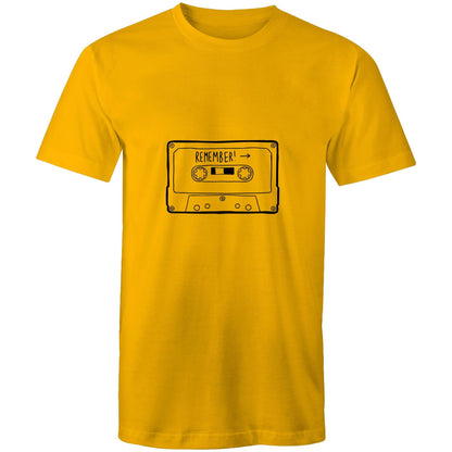 REMEMBER TAPES? AS Colour Staple - Mens T-Shirt - Downscale & Healthcare from Anywhere Online Shop