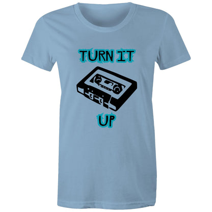 TURN IT UP! AS Colour - Women's Maple Tee - Downscale & Healthcare from Anywhere Online Shop