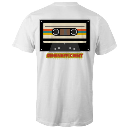 Retro #beinefficient cassette - Dance baby - AS Colour Staple - Mens T-Shirt