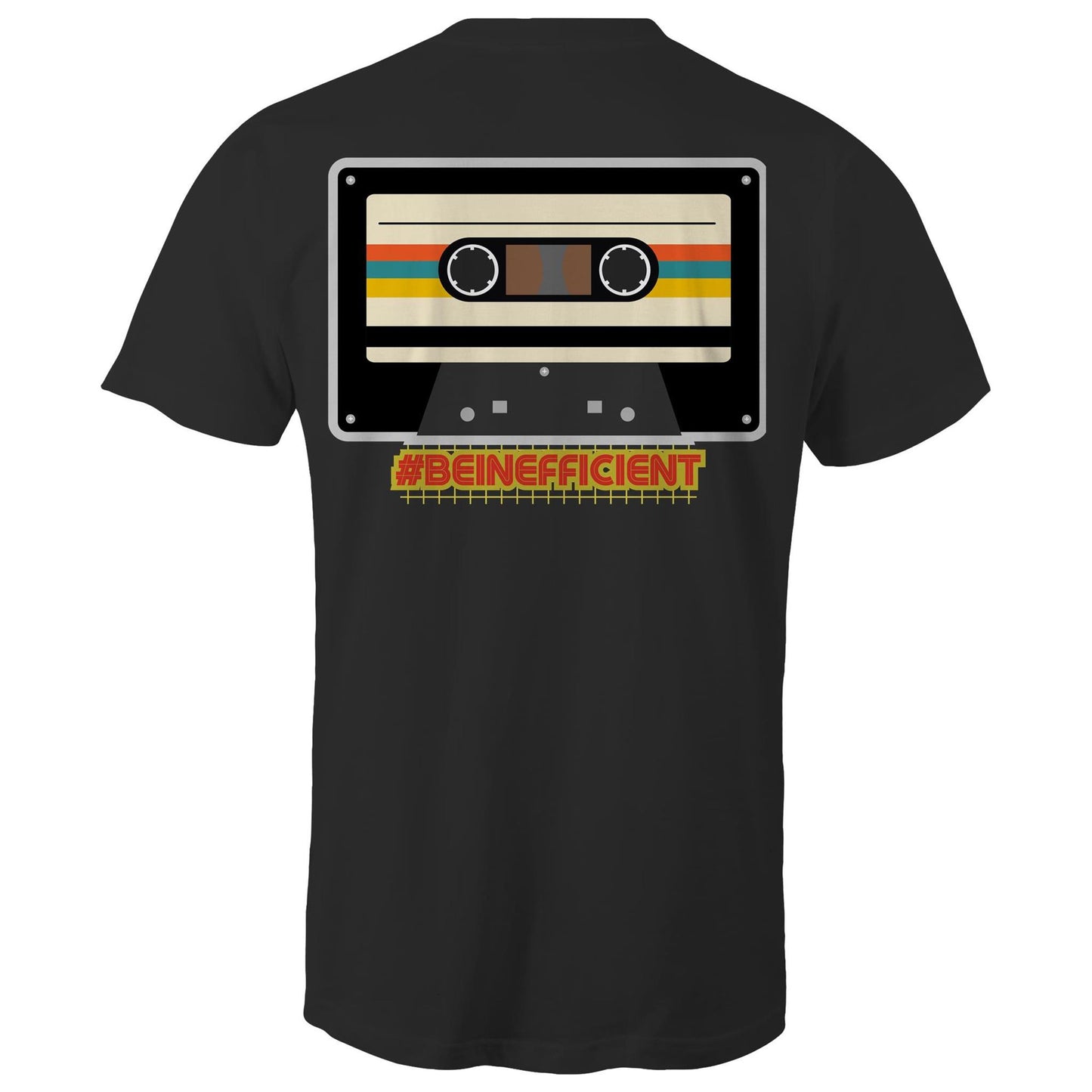 Retro #beinefficient cassette - Dance baby - AS Colour Staple - Mens T-Shirt