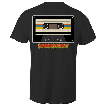 Retro #beinefficient cassette - Dance baby - AS Colour Staple - Mens T-Shirt