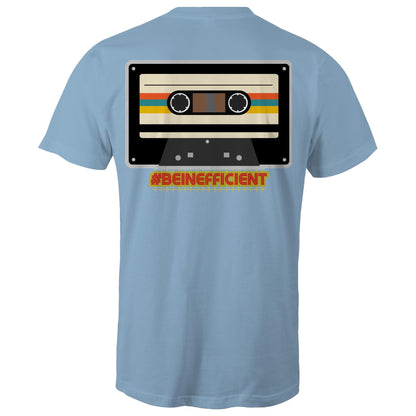 Retro #beinefficient cassette - Dance baby - AS Colour Staple - Mens T-Shirt