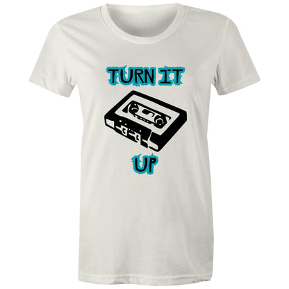 TURN IT UP! AS Colour - Women's Maple Tee - Downscale & Healthcare from Anywhere Online Shop