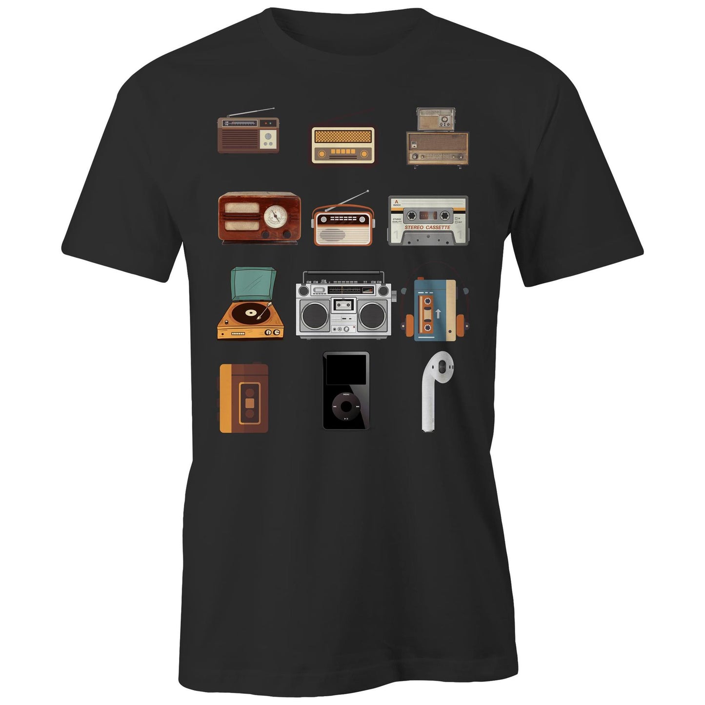 MOOSIC - Remember these music players? - AS Colour - Classic Tee