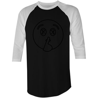 SHH - AS Colour Raglan - 3/4 Sleeve T-Shirt - Downscale & Healthcare from Anywhere Online Shop