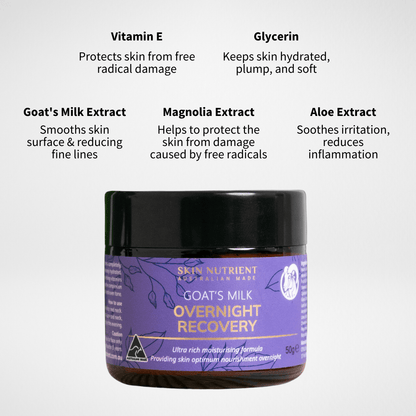 Goat's Milk Overnight Recovery Night Cream