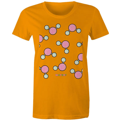 WATER OR DONUT? AS Colour - Women's Maple Tee - Downscale & Healthcare from Anywhere Online Shop