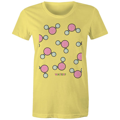 WATER OR DONUT? AS Colour - Women's Maple Tee - Downscale & Healthcare from Anywhere Online Shop
