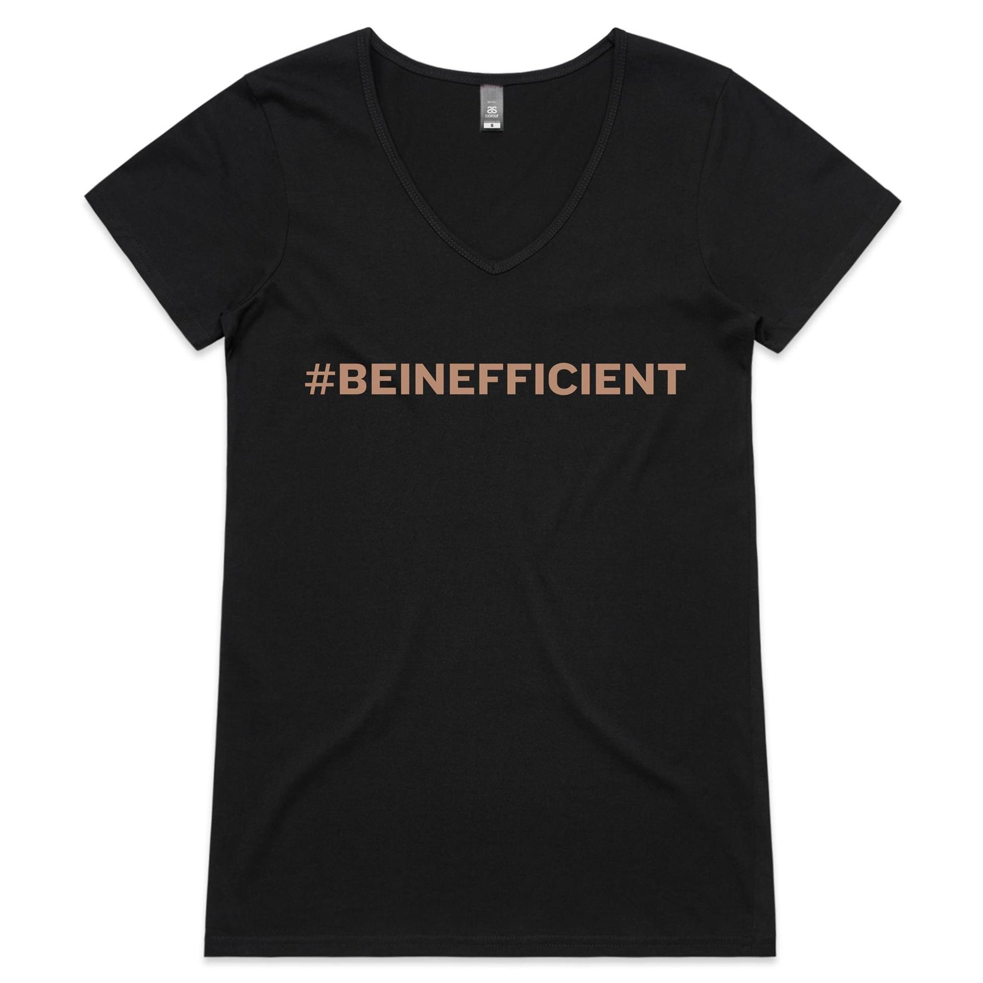 Professional T-Shirt with Downscale logo - AS Colour Bevel - Womens V-Neck T-Shirt - Downscale & Healthcare from Anywhere Online Shop