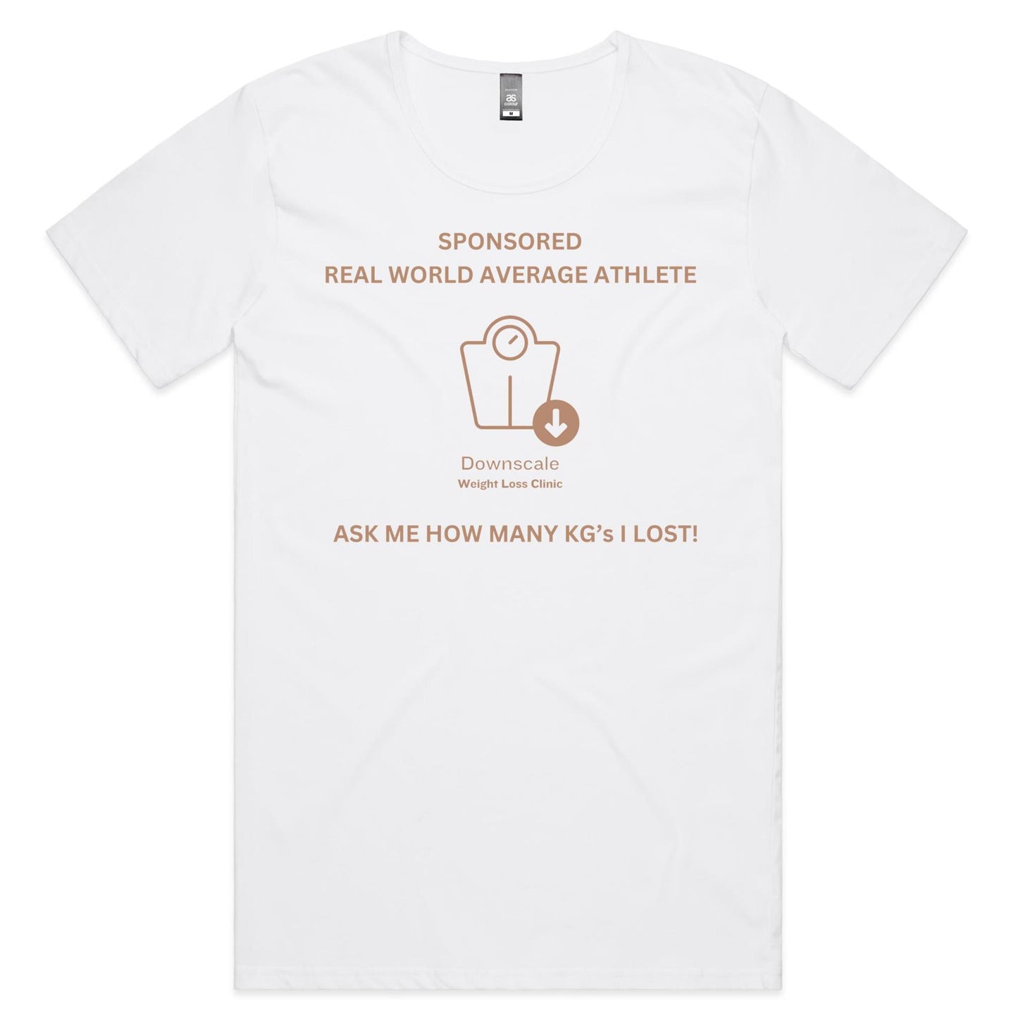AS Colour Shadow - Mens Scoop Neck T-Shirt - Downscale & Healthcare from Anywhere Online Shop