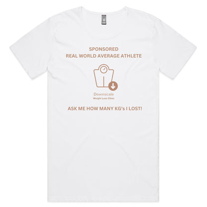 AS Colour Shadow - Mens Scoop Neck T-Shirt - Downscale & Healthcare from Anywhere Online Shop