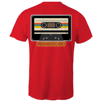 Retro #beinefficient cassette - Dance baby - AS Colour Staple - Mens T-Shirt