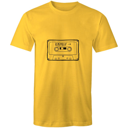 REMEMBER TAPES? AS Colour Staple - Mens T-Shirt - Downscale & Healthcare from Anywhere Online Shop