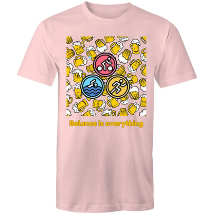 TRIATHLETE - BALANCE IS EVERYTHING - AS Colour Staple - Mens T-Shirt - Downscale & Healthcare from Anywhere Online Shop