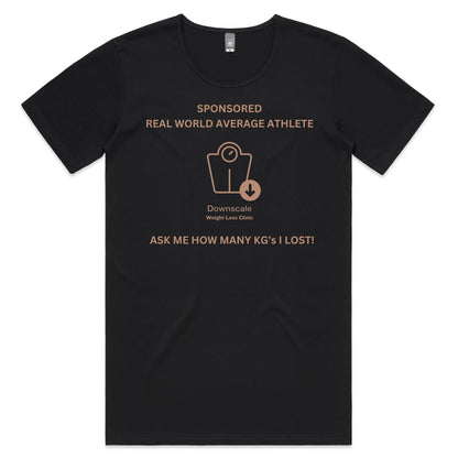 AS Colour Shadow - Mens Scoop Neck T-Shirt - Downscale & Healthcare from Anywhere Online Shop