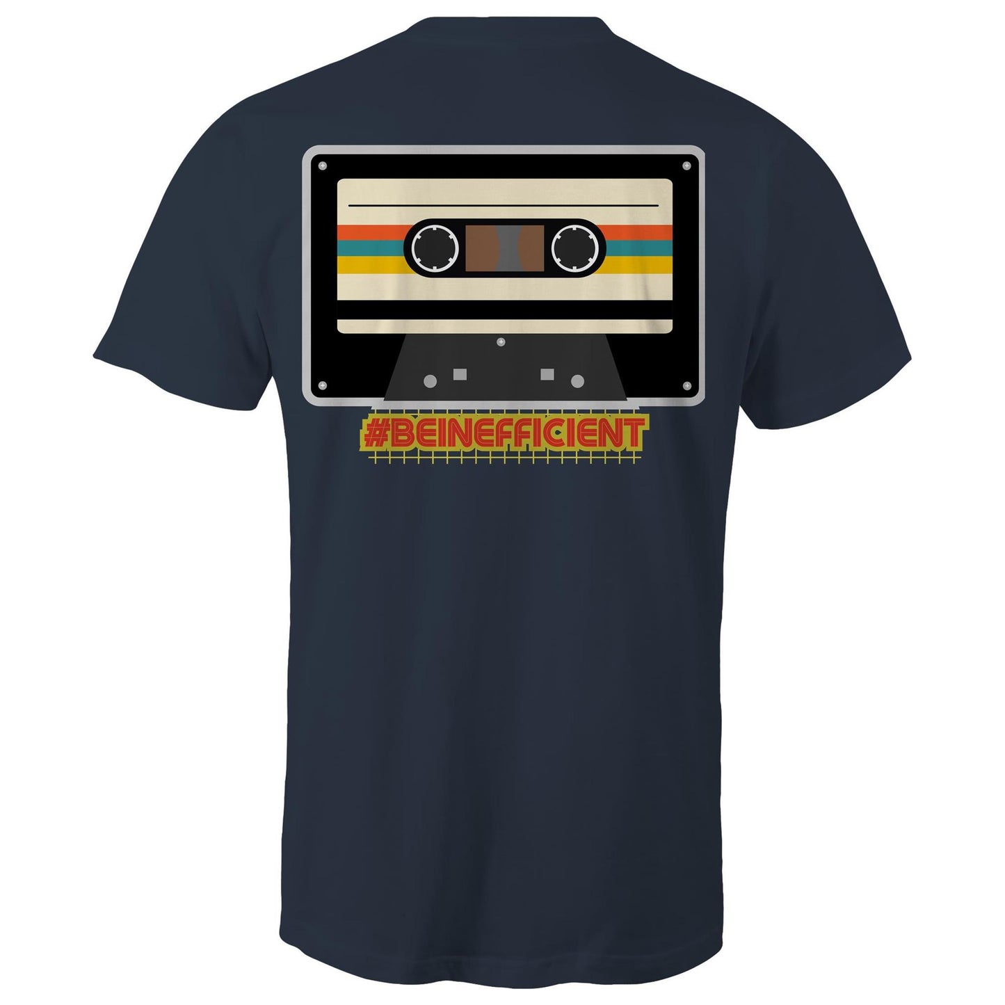 Retro #beinefficient cassette - Dance baby - AS Colour Staple - Mens T-Shirt