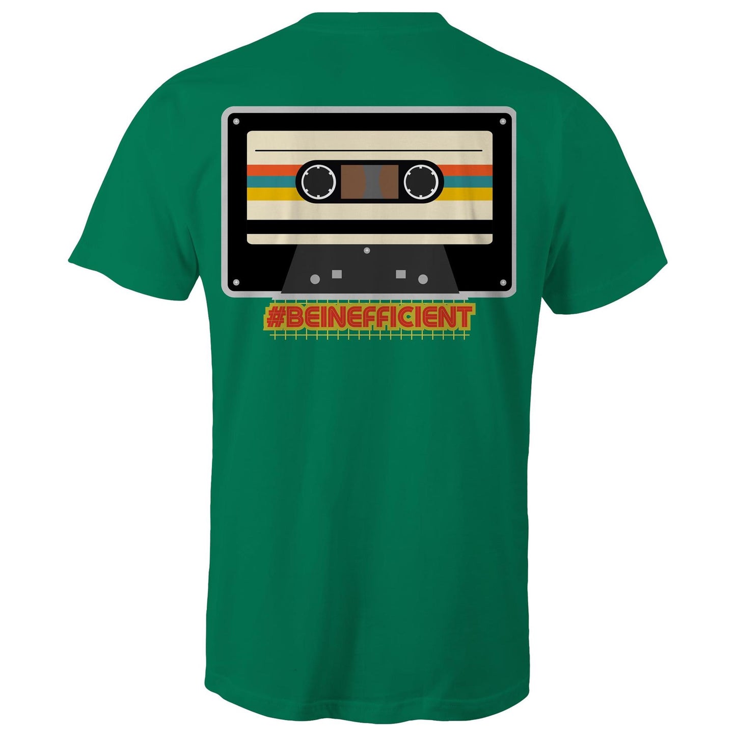 Retro #beinefficient cassette - Dance baby - AS Colour Staple - Mens T-Shirt
