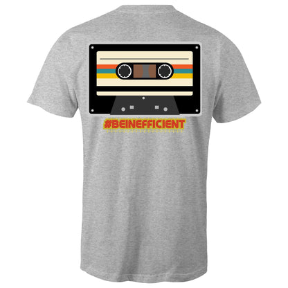 Retro #beinefficient cassette - Dance baby - AS Colour Staple - Mens T-Shirt