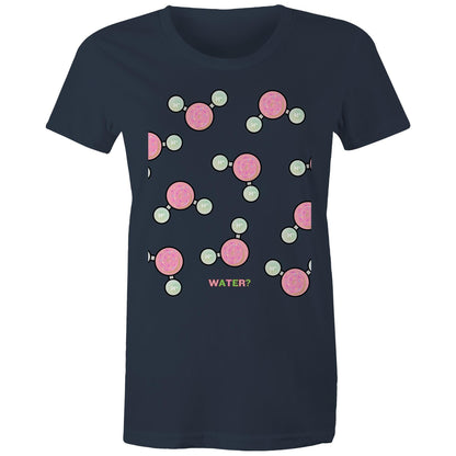 WATER OR DONUT? AS Colour - Women's Maple Tee - Downscale & Healthcare from Anywhere Online Shop