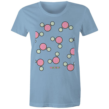 WATER OR DONUT? AS Colour - Women's Maple Tee - Downscale & Healthcare from Anywhere Online Shop