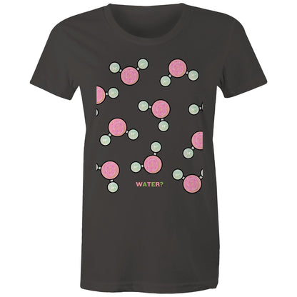 WATER OR DONUT? AS Colour - Women's Maple Tee - Downscale & Healthcare from Anywhere Online Shop