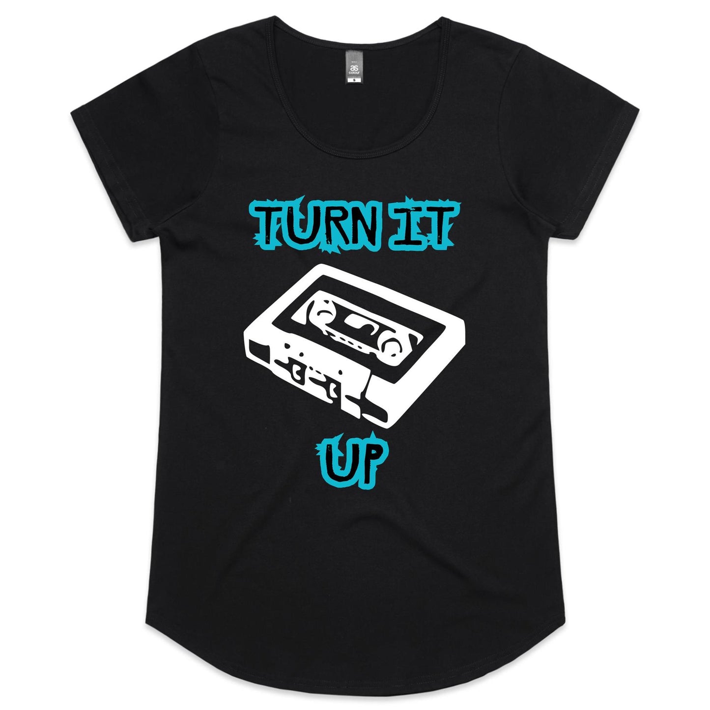 TURN IT UP! - AS Colour Mali - Womens Scoop Neck T-Shirt - Downscale & Healthcare from Anywhere Online Shop