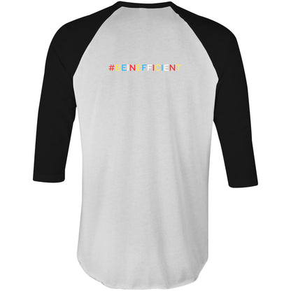 LOVE MAGNET - AS Colour Raglan - 3/4 Sleeve T-Shirt