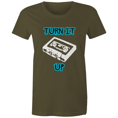 TURN IT UP? AS Colour - Women's Maple Tee - Downscale & Healthcare from Anywhere Online Shop