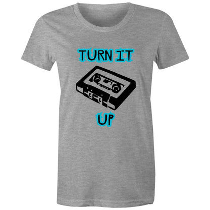TURN IT UP! AS Colour - Women's Maple Tee - Downscale & Healthcare from Anywhere Online Shop