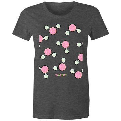 WATER OR DONUT? AS Colour - Women's Maple Tee - Downscale & Healthcare from Anywhere Online Shop
