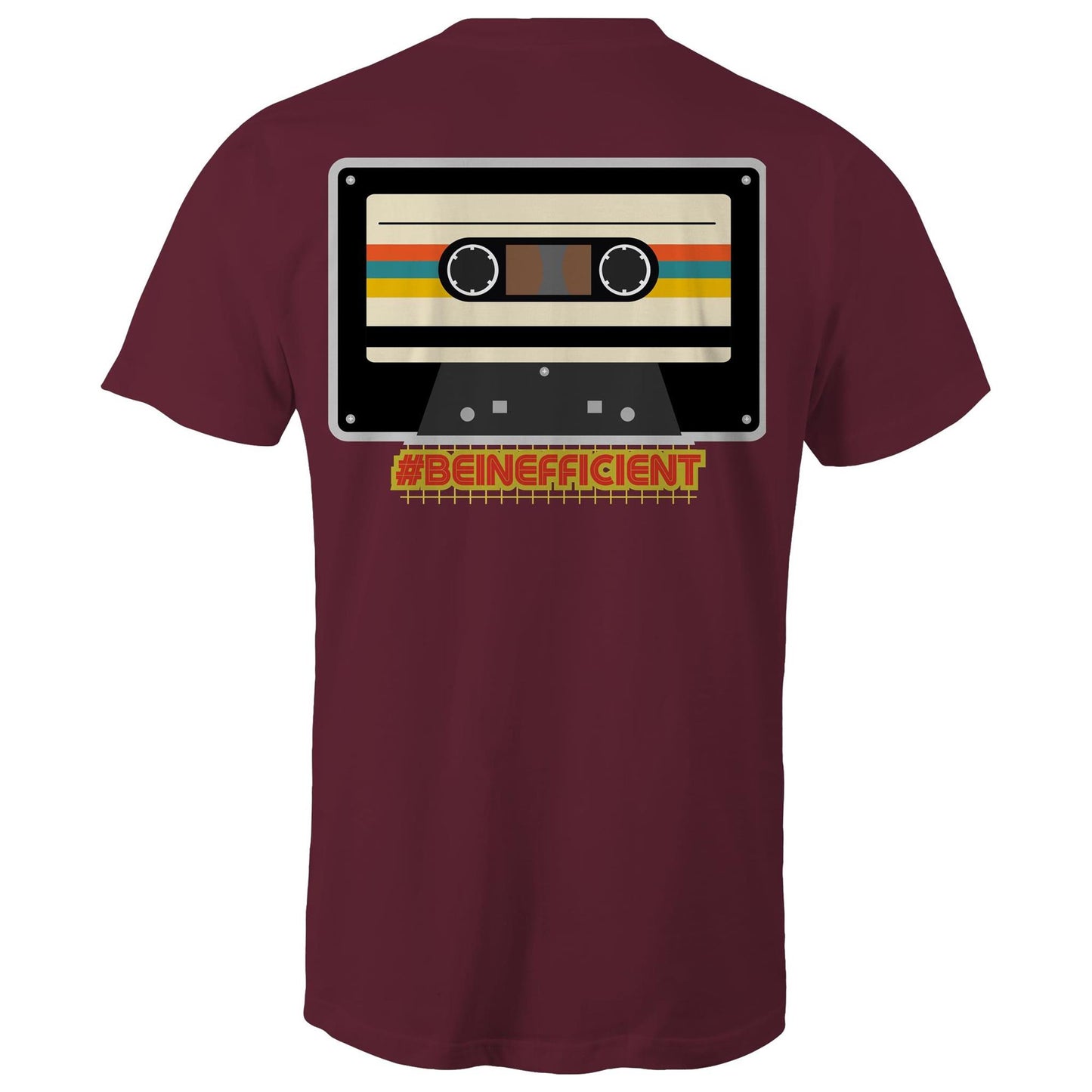 Retro #beinefficient cassette - Dance baby - AS Colour Staple - Mens T-Shirt