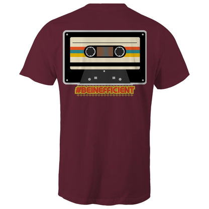 Retro #beinefficient cassette - Dance baby - AS Colour Staple - Mens T-Shirt