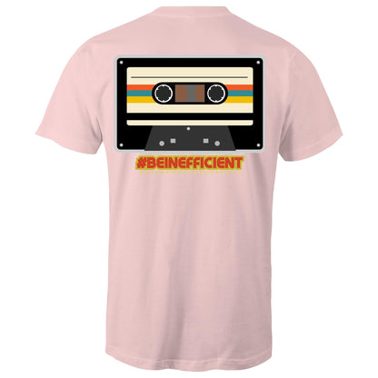 Retro #beinefficient cassette - Dance baby - AS Colour Staple - Mens T-Shirt