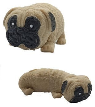 Stretch Pug Fidget Anti Stress Sensory Squishy Dog Puppy Autism Anxiety ADHD - Downscale & Healthcare from Anywhere Online Shop