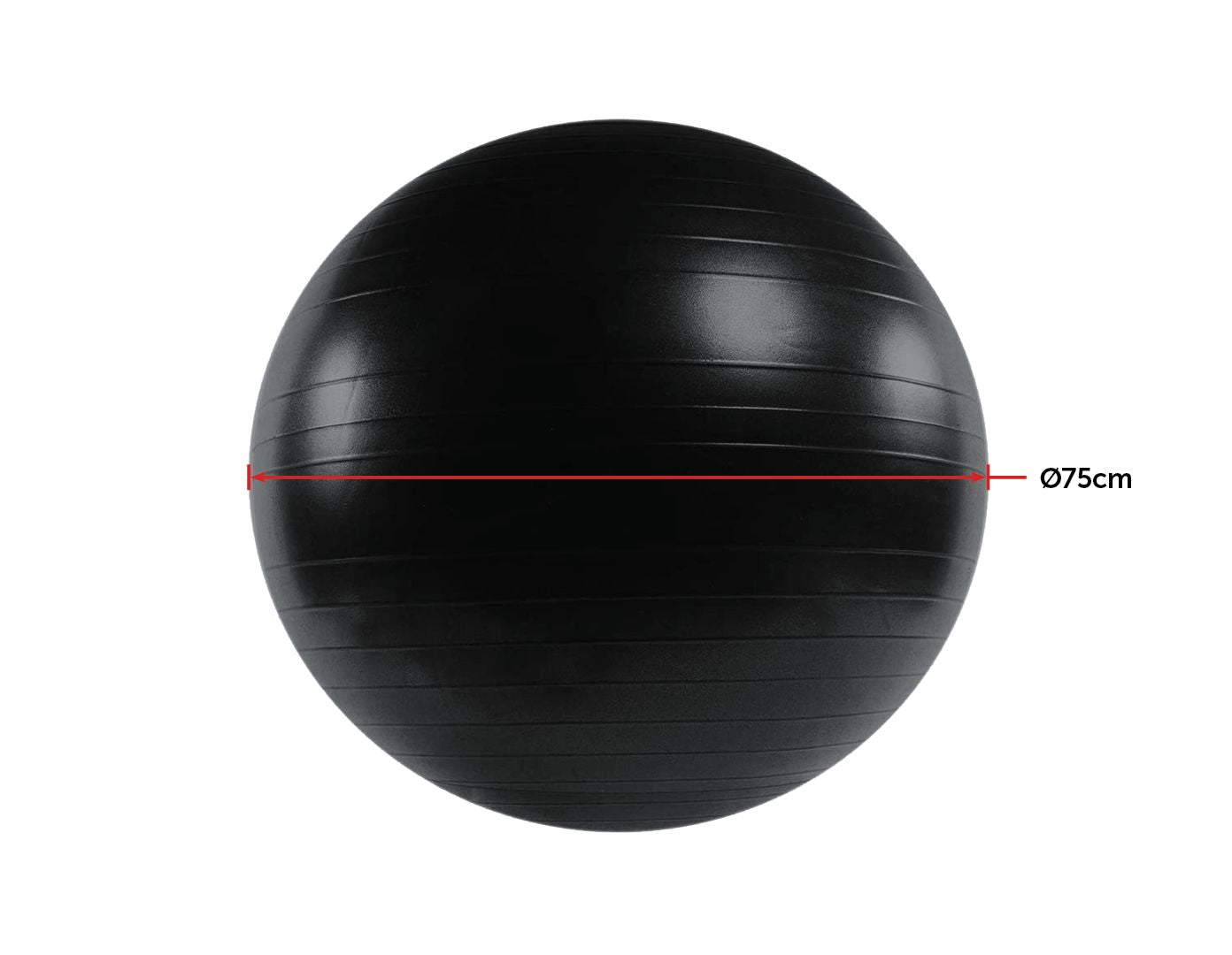NNEDSZ Static Strength Exercise Stability Ball with Pump-2