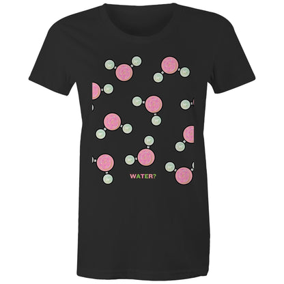 WATER OR DONUT? AS Colour - Women's Maple Tee - Downscale & Healthcare from Anywhere Online Shop