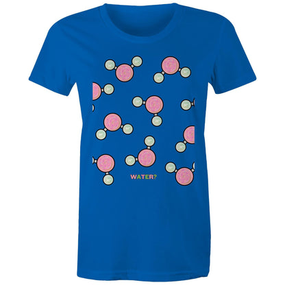 WATER OR DONUT? AS Colour - Women's Maple Tee - Downscale & Healthcare from Anywhere Online Shop