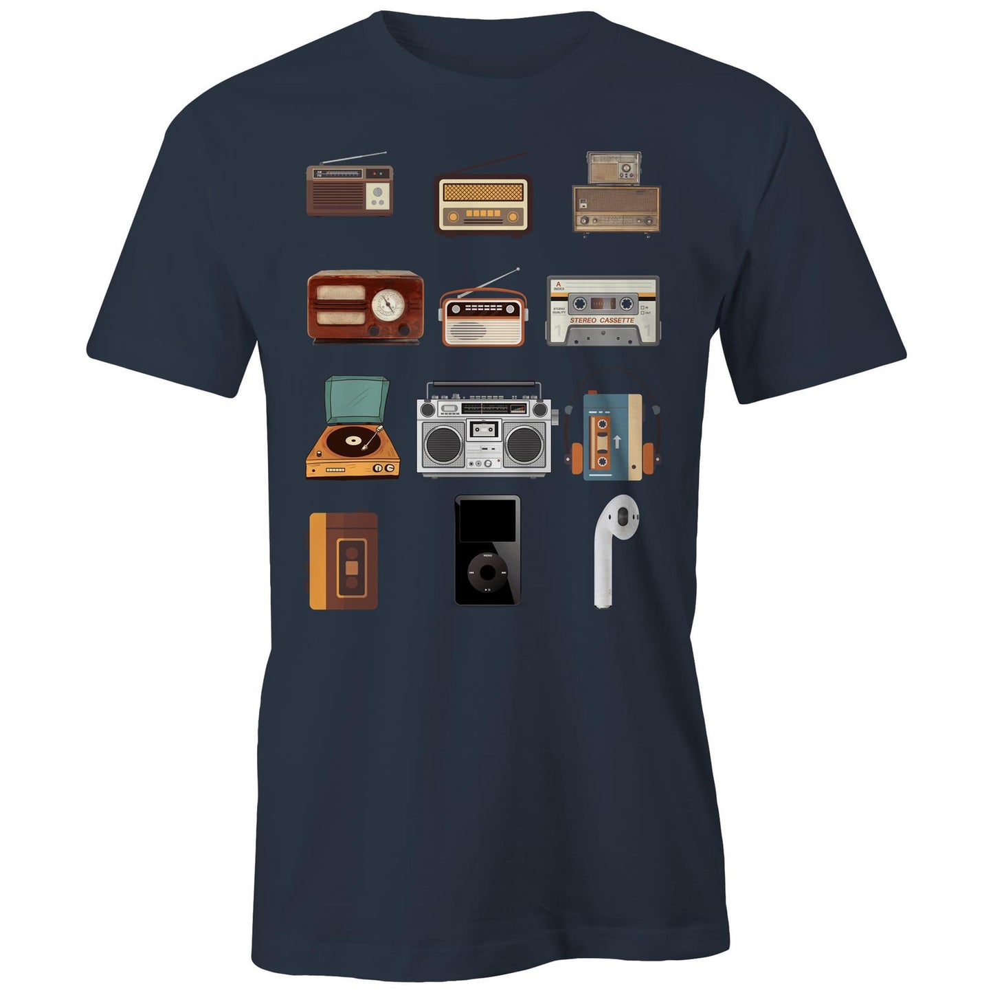 MOOSIC - Remember these music players? - AS Colour - Classic Tee