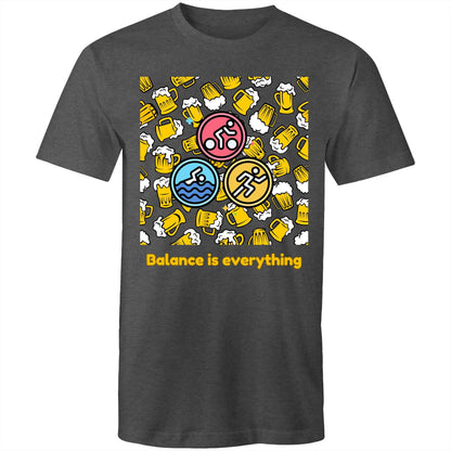 TRIATHLETE - BALANCE IS EVERYTHING - AS Colour Staple - Mens T-Shirt - Downscale & Healthcare from Anywhere Online Shop