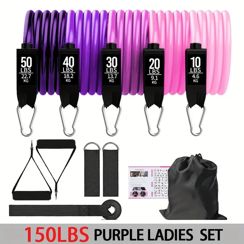 NNETM 16pcs Resistance Bands Set-1