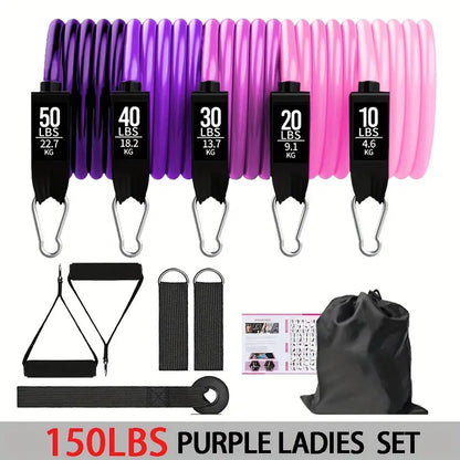 NNETM 16pcs Resistance Bands Set-1